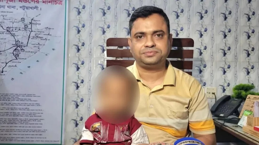 লাখ টাকায় সন্তান বিক্রি করে বাবার আইফোন কেনা, সেই শিশুপুত্র উদ্ধার